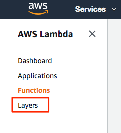 Lambda Layers Nav.